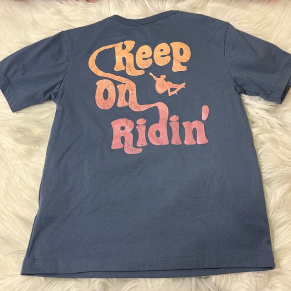 Wonder Nation Blue Graphic Short Sleeve Shirt - Boys Size Small (6-7) - Picture 11 of 13